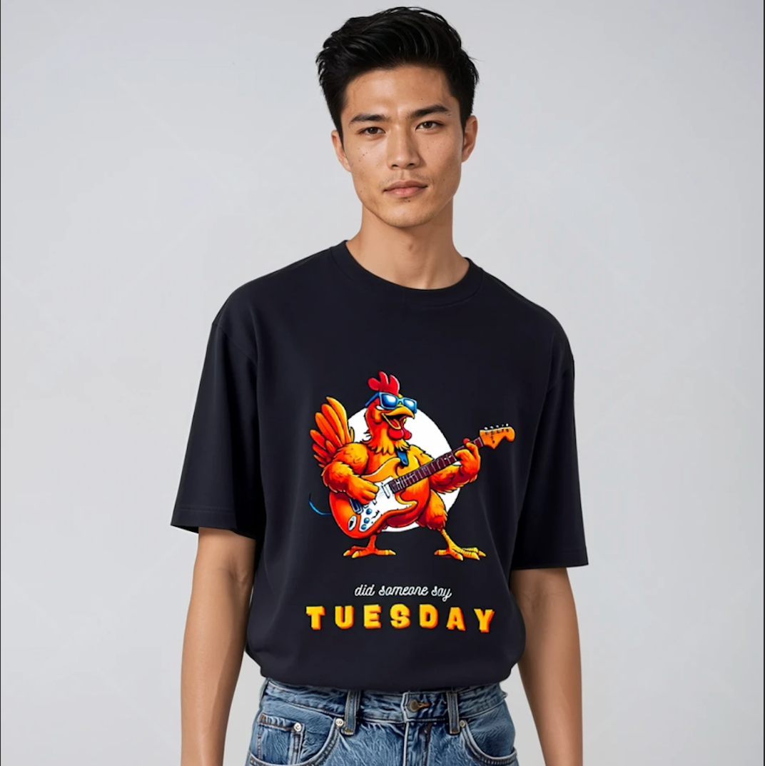 Happy Chicken Oversized T-shirt